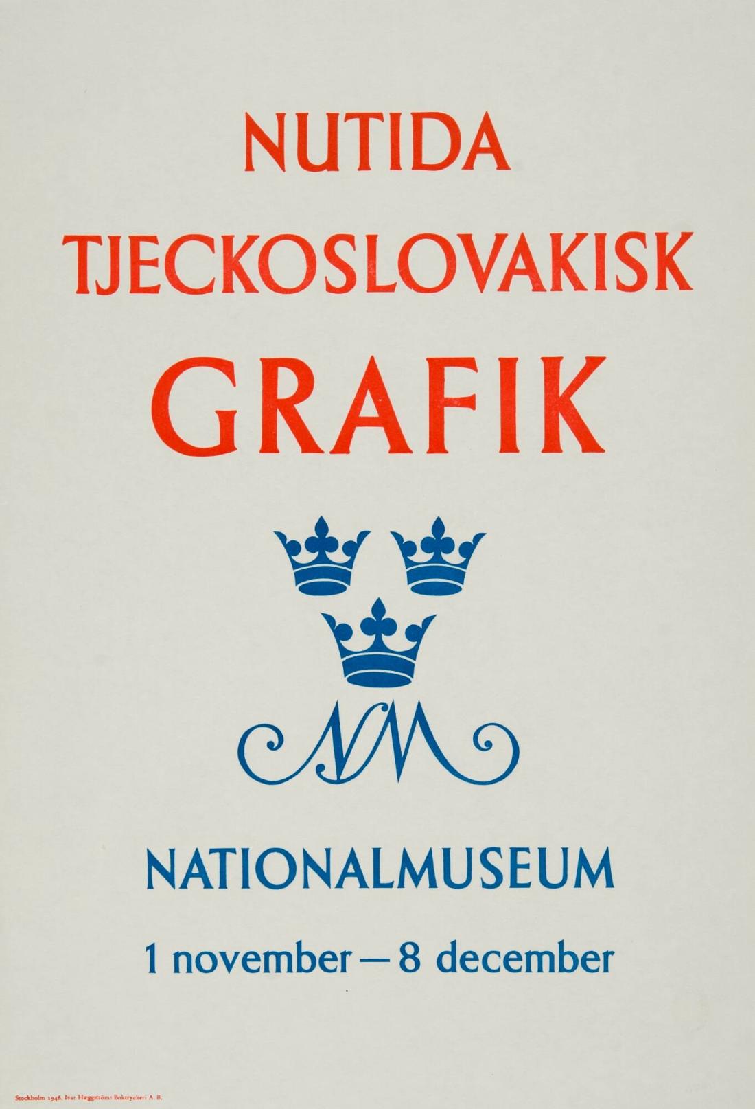 Nutida tjeckoslovakisk grafik - Nationalmuseum