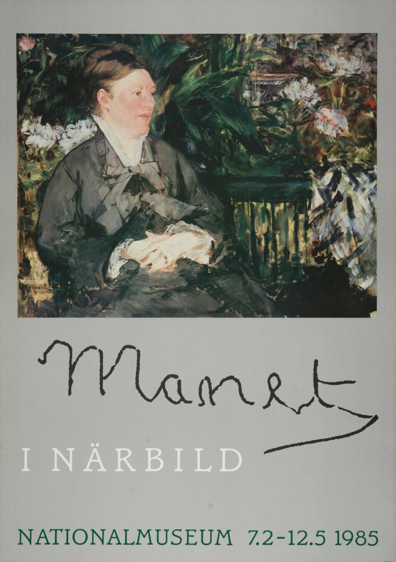 Manet i närbild.  Nationalmuseum