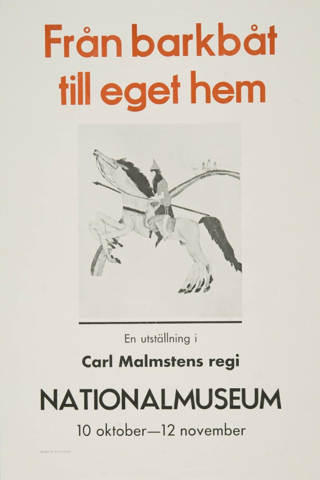Från barkbåt till eget hem - Nationalmsuseum