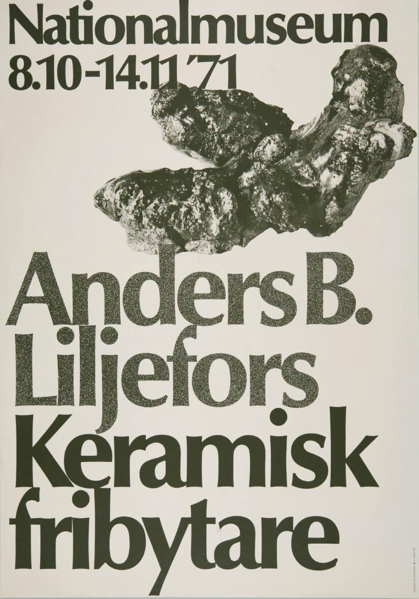 Nationalmuseum - Anders B. Liljefors Keramisk fribytare