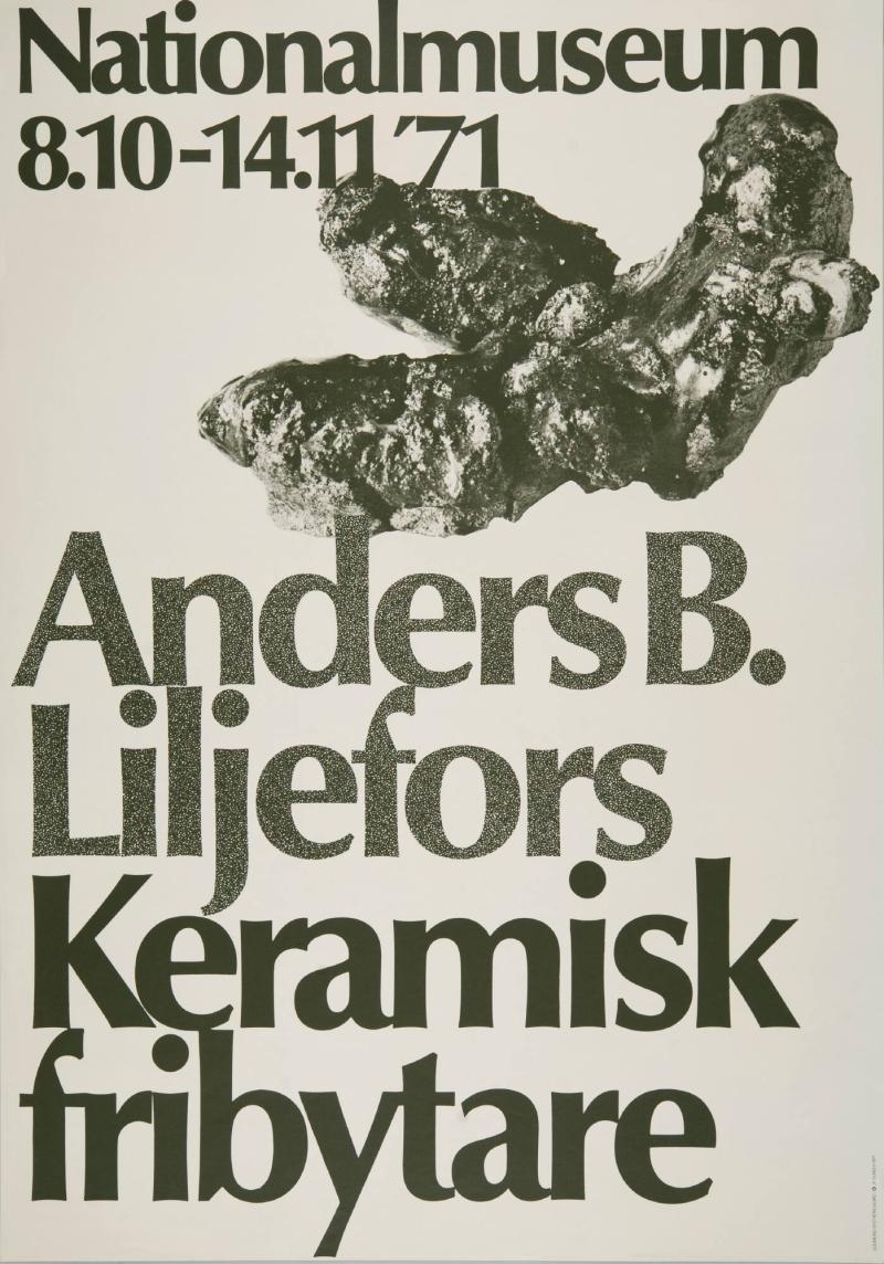 Nationalmuseum - Anders B. Liljefors Keramisk fribytare