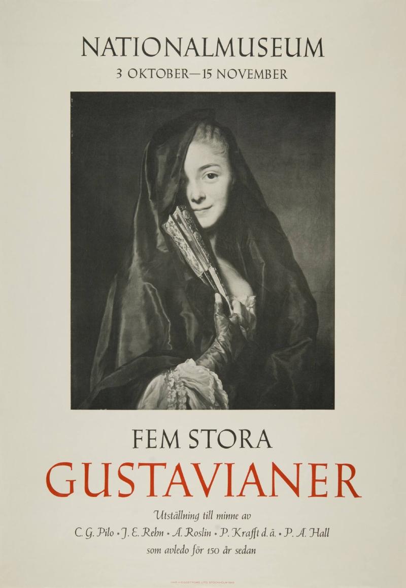 Nationalmuseum - Fem stora Gustavianer