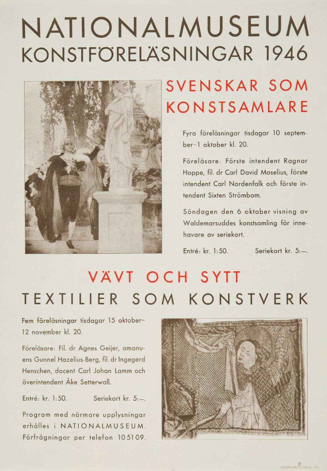 Nationalmusei konstföreläsningar