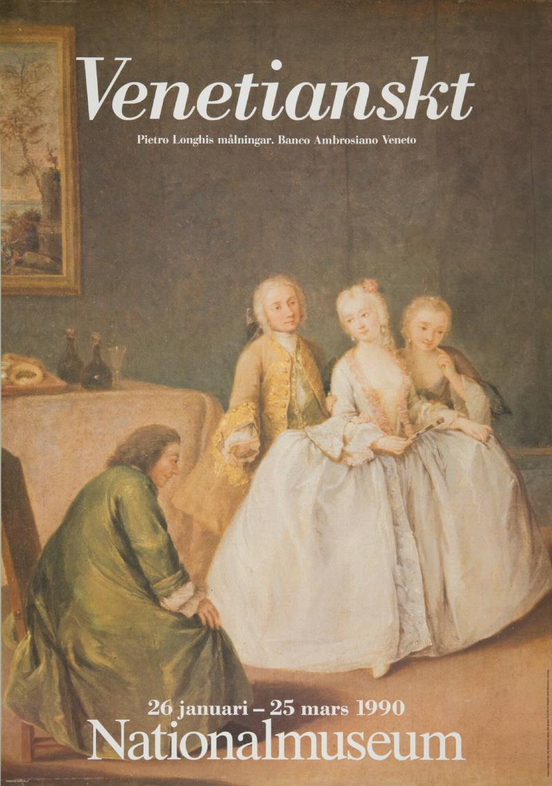 Venetianskt  -  Pietro Longhis målningar.  Nationalmuseum