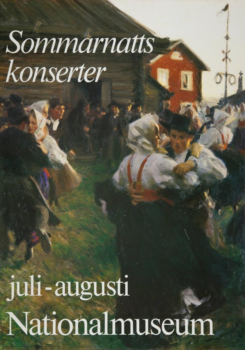 Sommarnattskonserter juli-augusti. Nationalmuseum