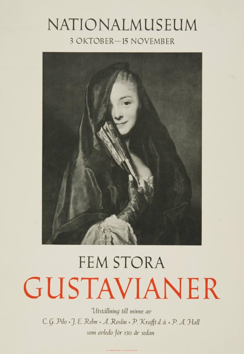 Nationalmuseum - Fem stora Gustavianer