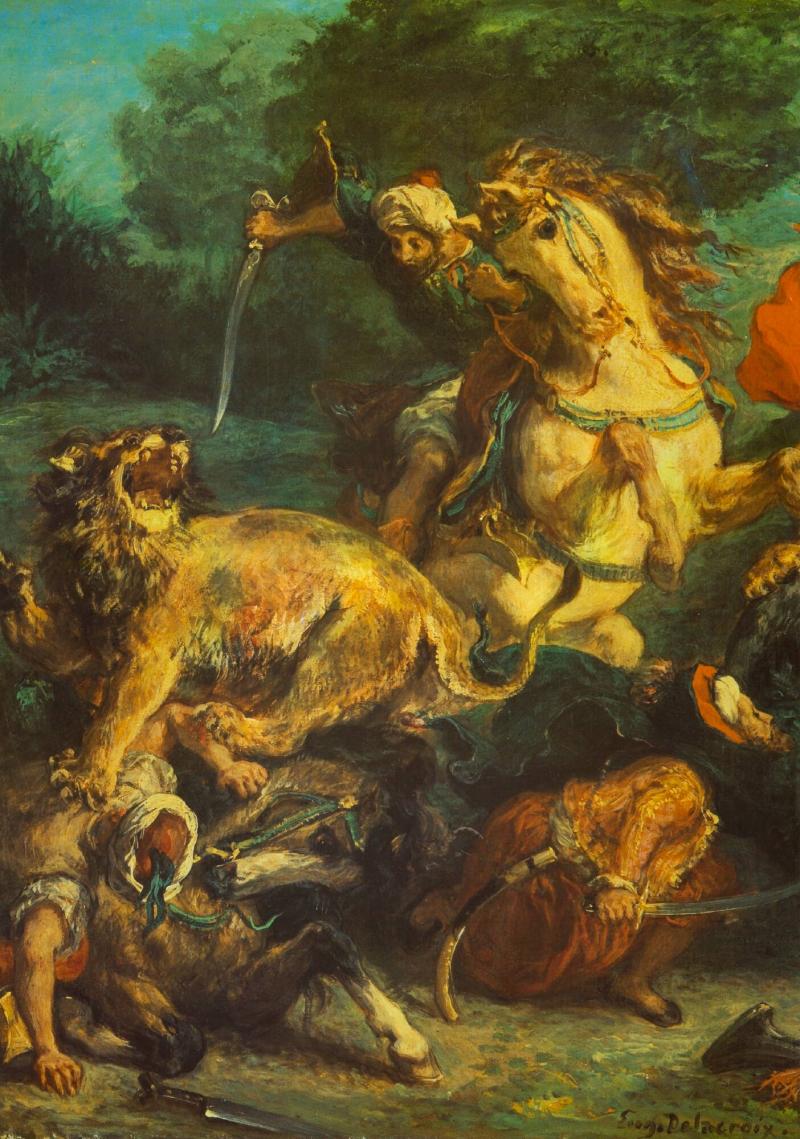 Delacroix - Lejonjakten