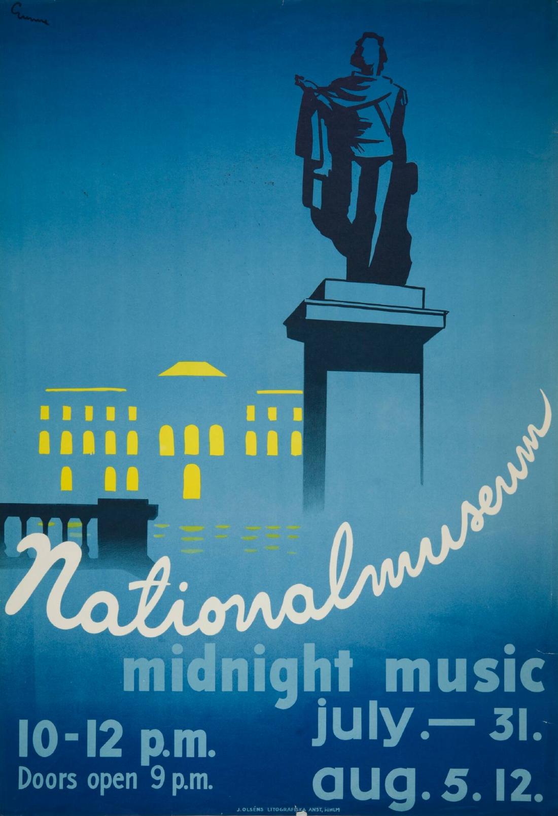 J.Olséns Litografiska Anstalt, Stockholm