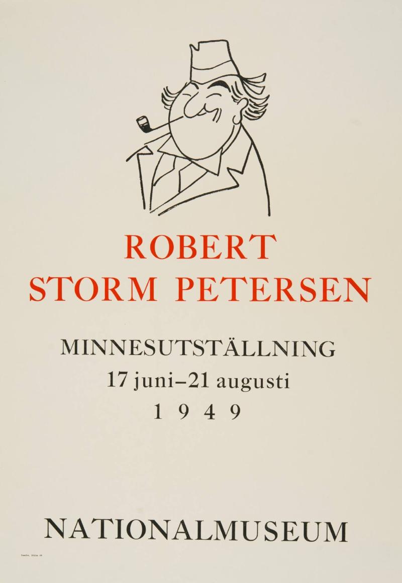 Robert Storm Petersen Minnesutställning - Nationalmuseum