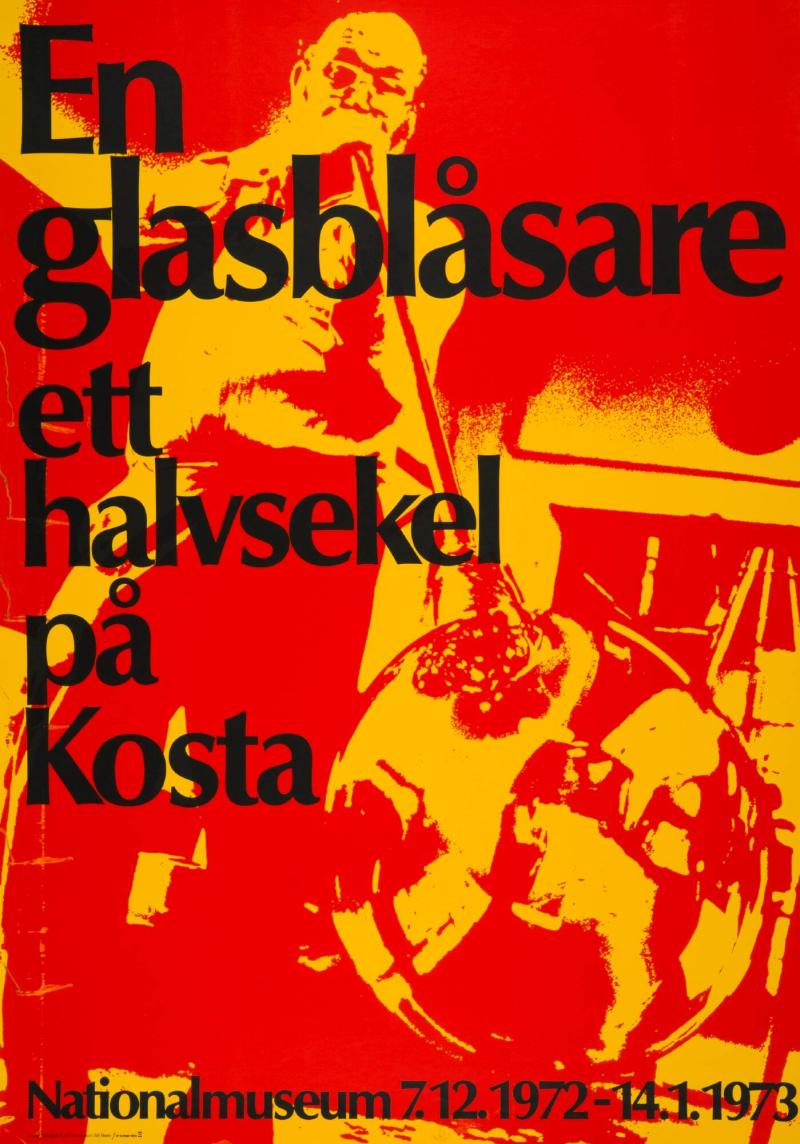 En glasblåsare ett halvsekel på Kosta - Nationalmuseum