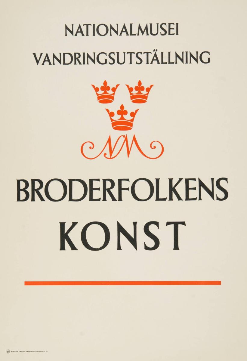 Nationalmusei vandringsutställning - Broderfolkens konst