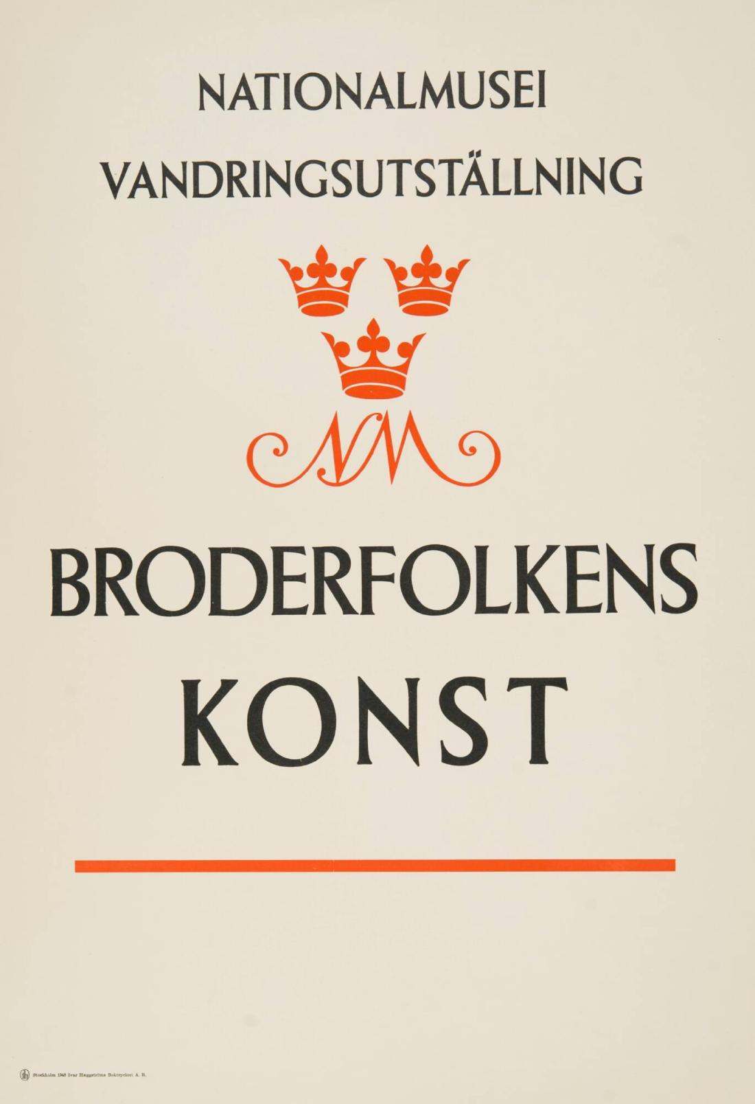 Nationalmusei vandringsutställning - Broderfolkens konst