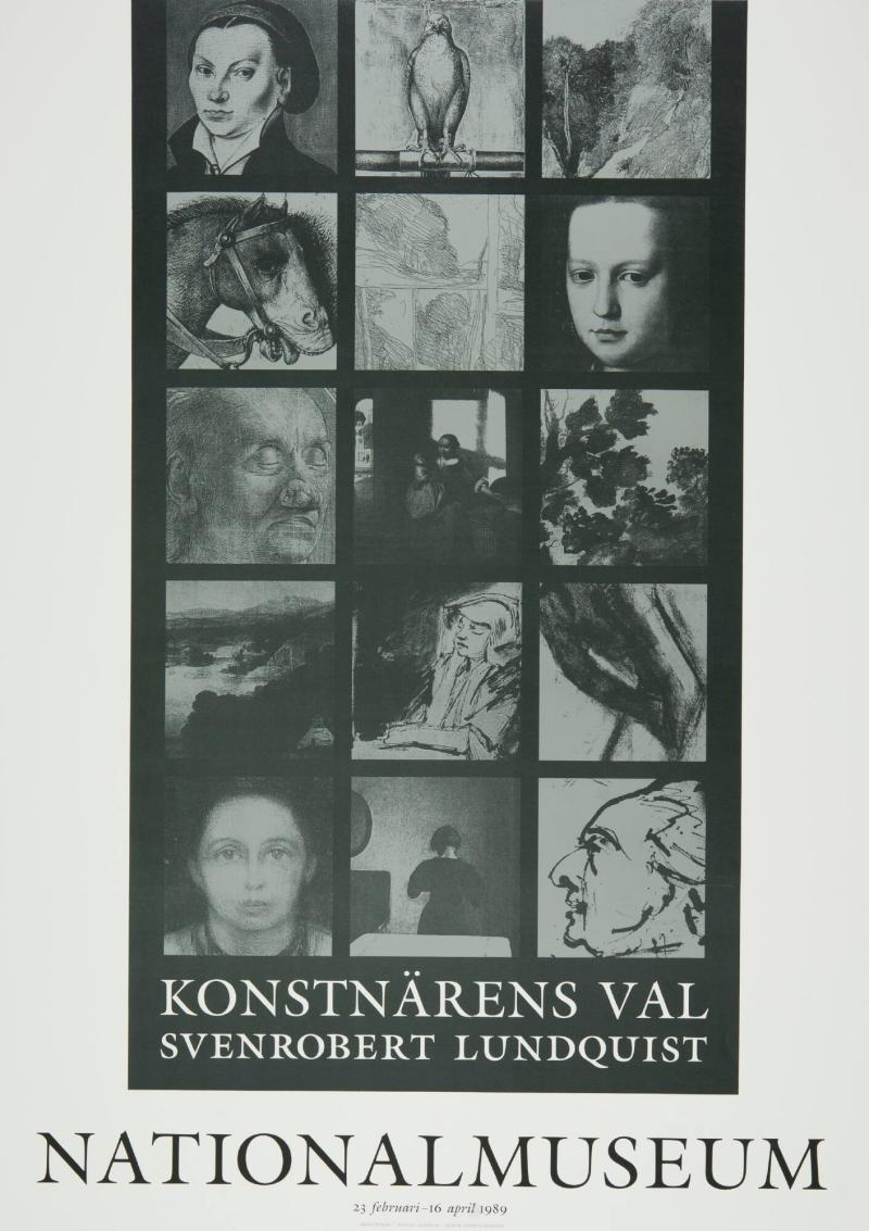 Konstnärens val - Sven-Robert Lundqvist.  Nationalmuseum