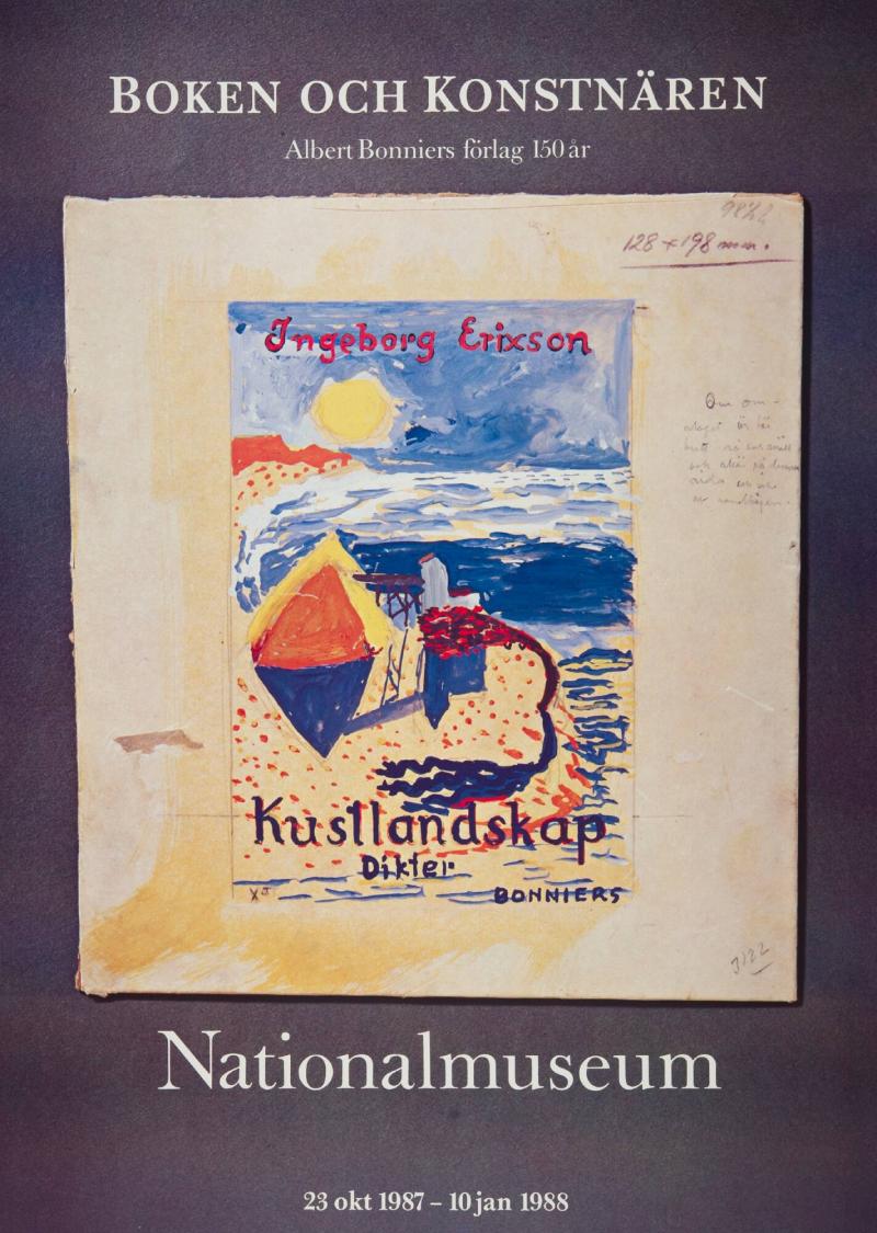 Boken och konstnären - Albert Bonniers Förlag 150 år. Nationalmuseum