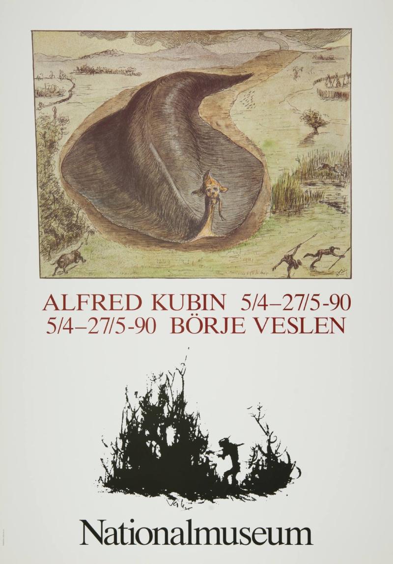 Alfred Kubin - Börje Veslen.  Nationalmuseum