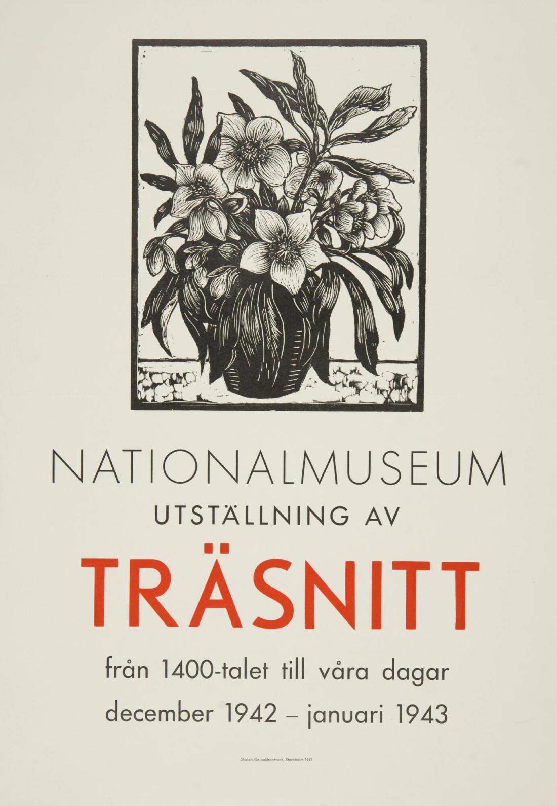 Nationalmuseum utställning av träsnitt