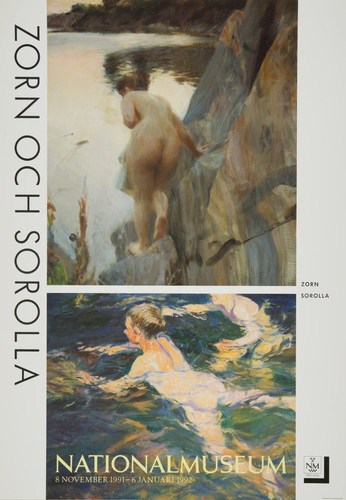 Zorn och Sorolla.  Nationalmuseum