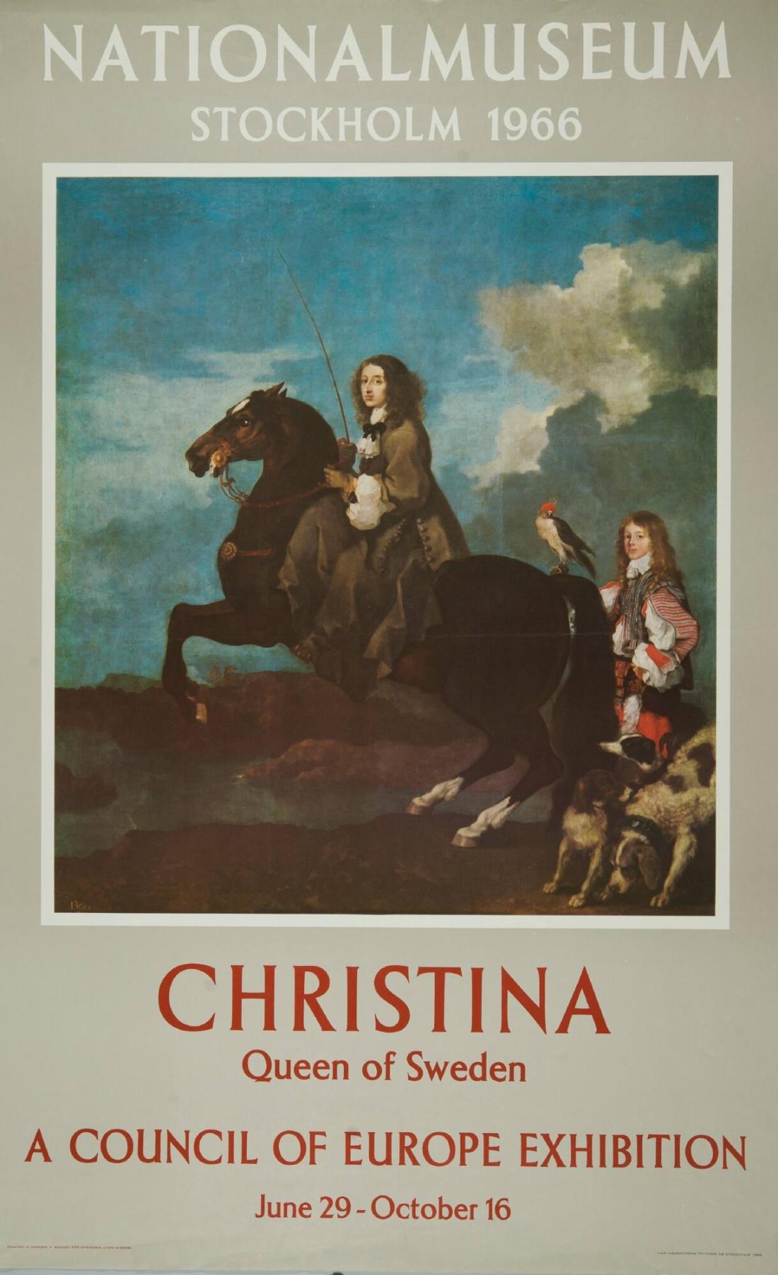 Nationalmuseum Stockholm 1966 - Christina. Queen of Sweden