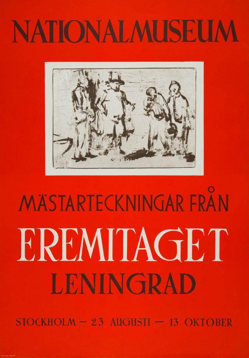 Nationalmuseum - Mästarteckningar från  Eremitaget, Leningrad