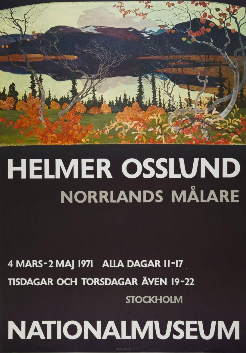 Helmer Osslund - Norrlands målare - Nationalmuseum