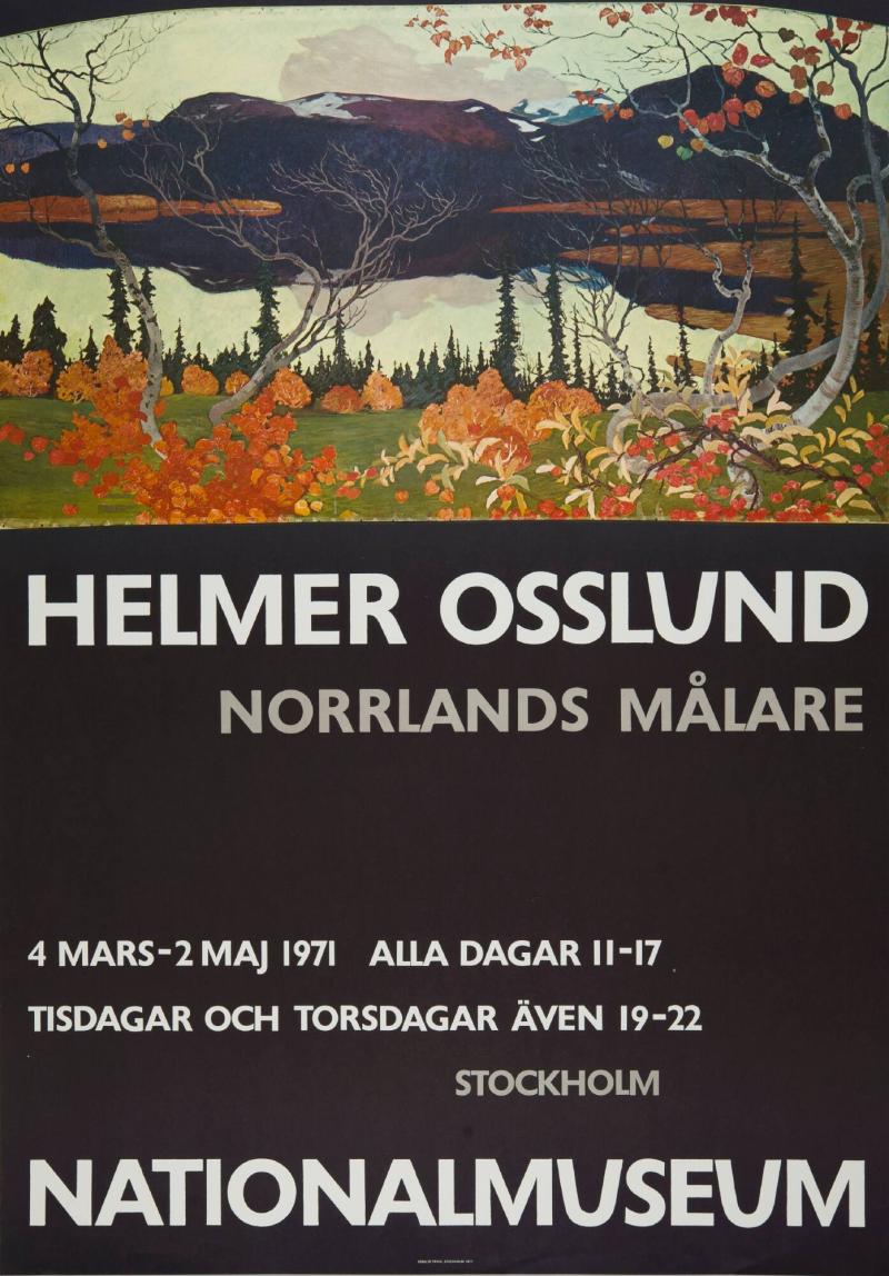 Helmer Osslund - Norrlands målare - Nationalmuseum