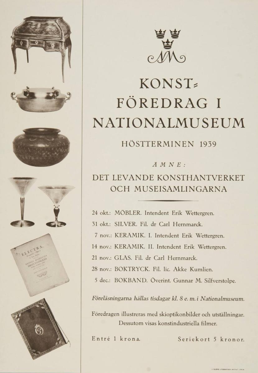 Konstföredrag i Nationalmuseum