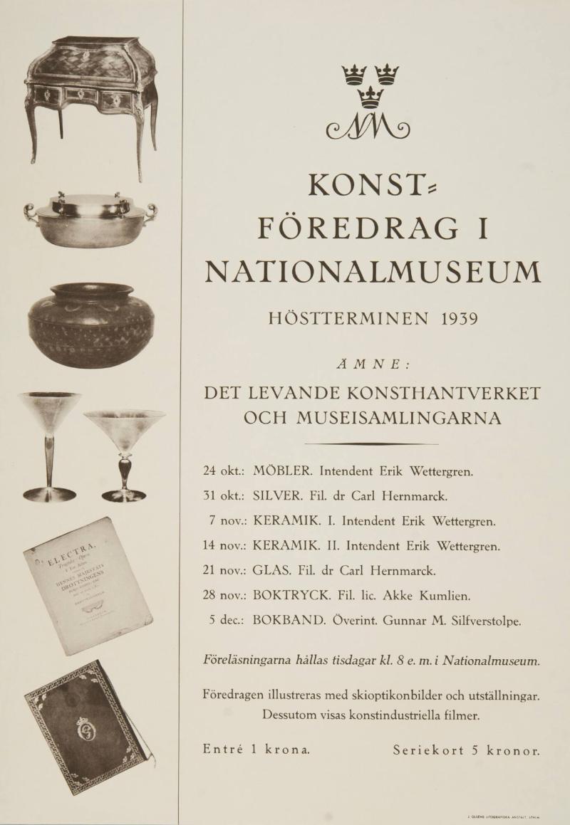 Konstföredrag i Nationalmuseum