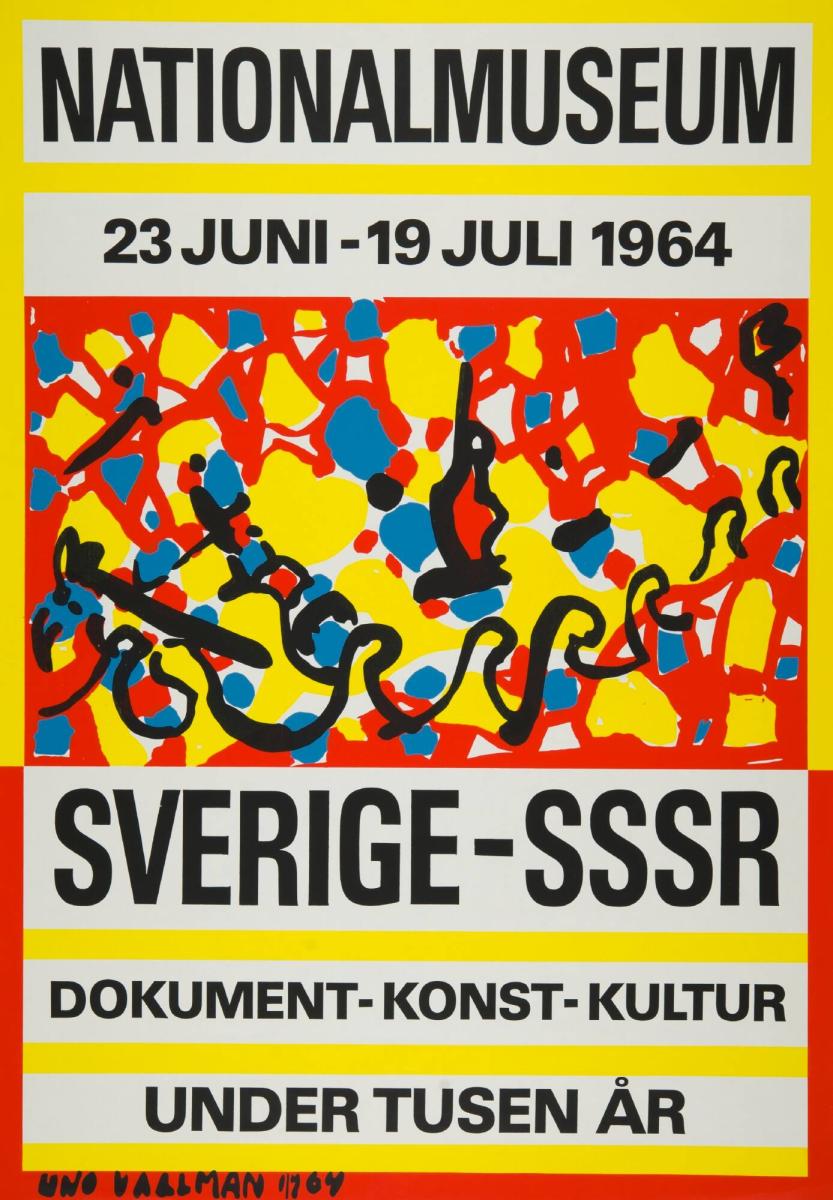 SVERIGE-SSSR, under tusen år - Nationalmuseum 23 juni-19 juli 1964