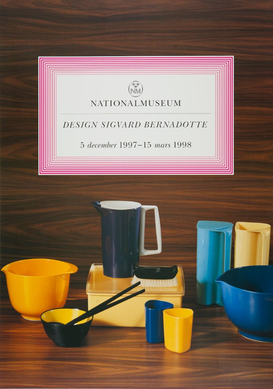 Design Sigvard Bernadotte - Nationalmuseum