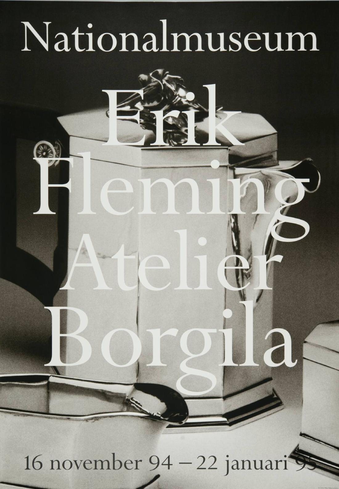 Erik Fleming - Atelier Borgila.  Nationalmuseum