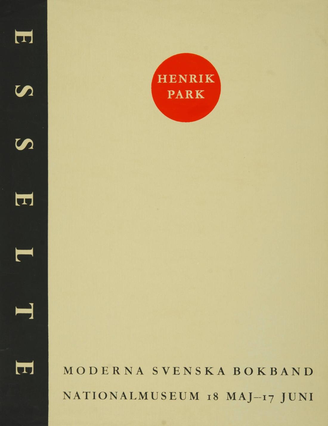 Henrik Park - Moderna svenska bokband