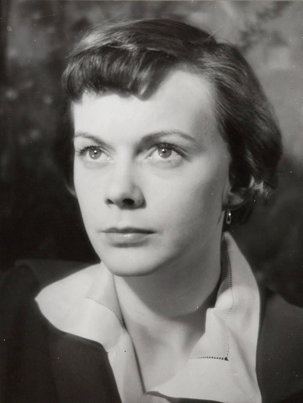 Skådespelerskan Anita Björk