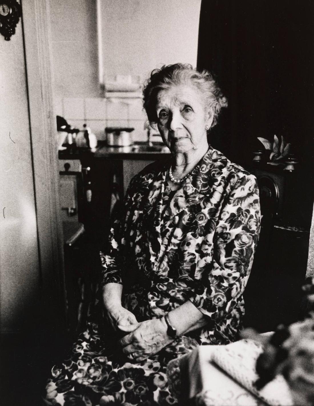 Signe Susanna Lovisa Karlsson, Andersson, Pettersson, Svensson. Född 1883 död 1972. Stockholm 1968