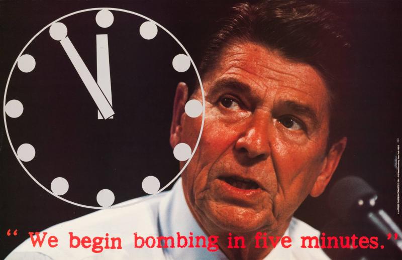 We begin bombing in five minutes