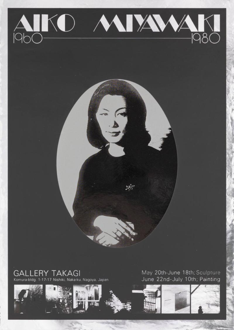 Aiko Miyawaki 1960 - 1980. Gallery Takagi, Japan