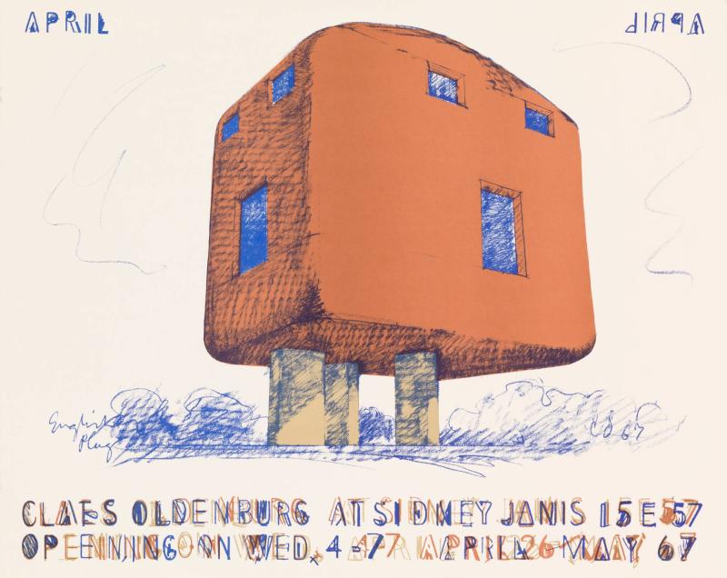 English Plug. Claes Oldenburg at Sidney Janis,  April 1967, New York