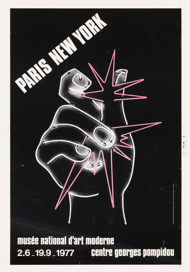 Paris - New York.  Musée National d'Art Moderne. Centre Georges Pompidou