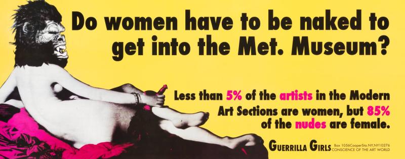 Do Women Have to Be Naked to Get Into the Met. Museum?