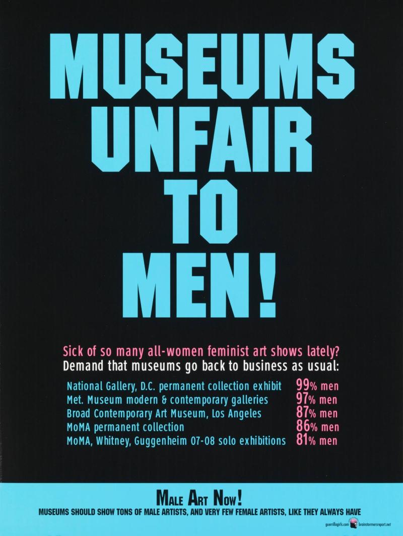 Bronx Museum Unfair to Men