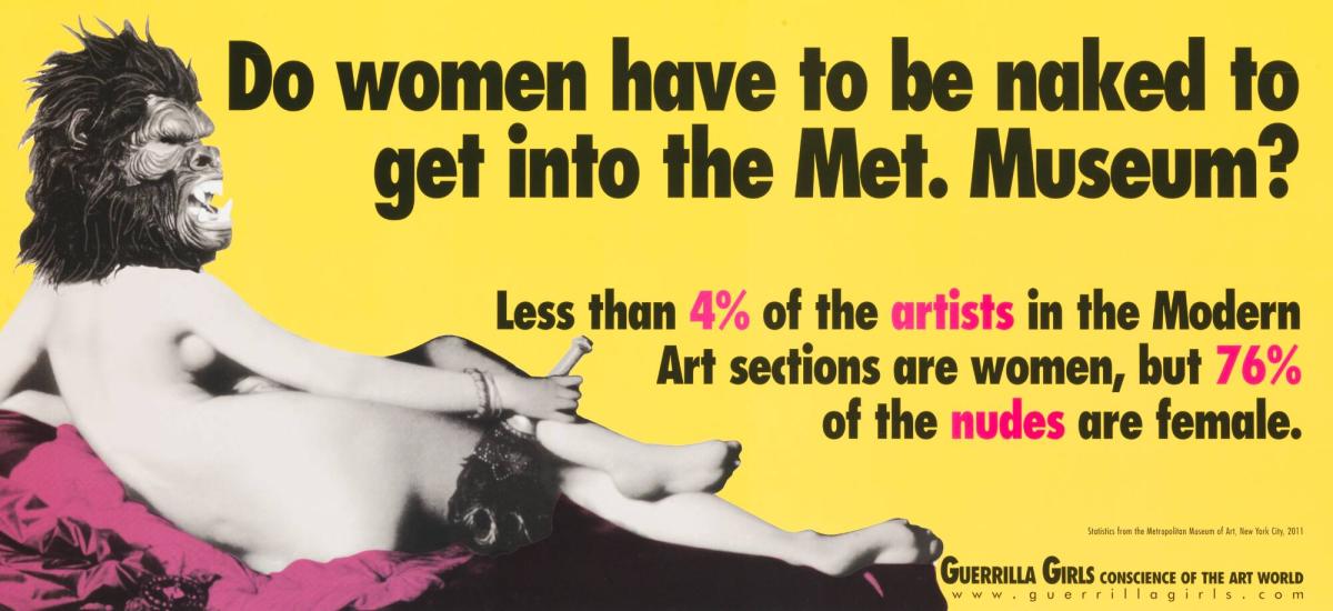 Do Women Have to Be Naked to Get Into the Met. Museum? Update
