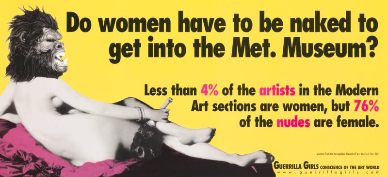 Do Women Have to Be Naked to Get Into the Met. Museum? Update