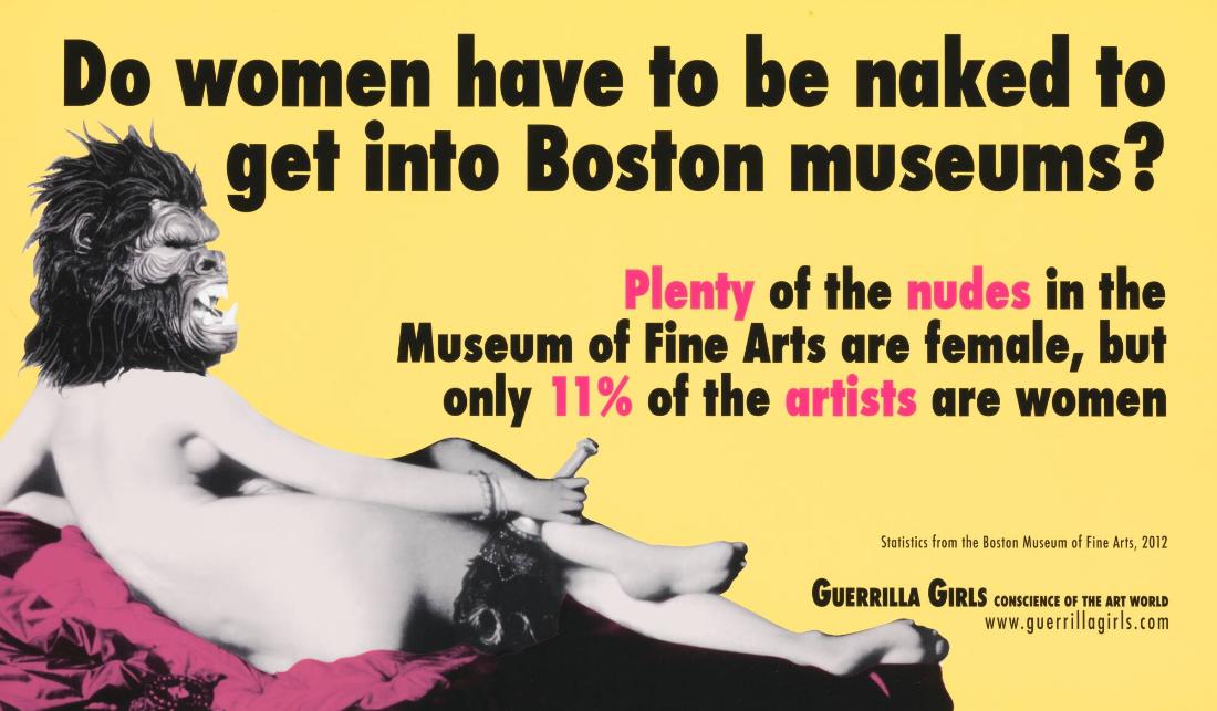 Do Women Have to Be NAked to Get Into Boston Museums?