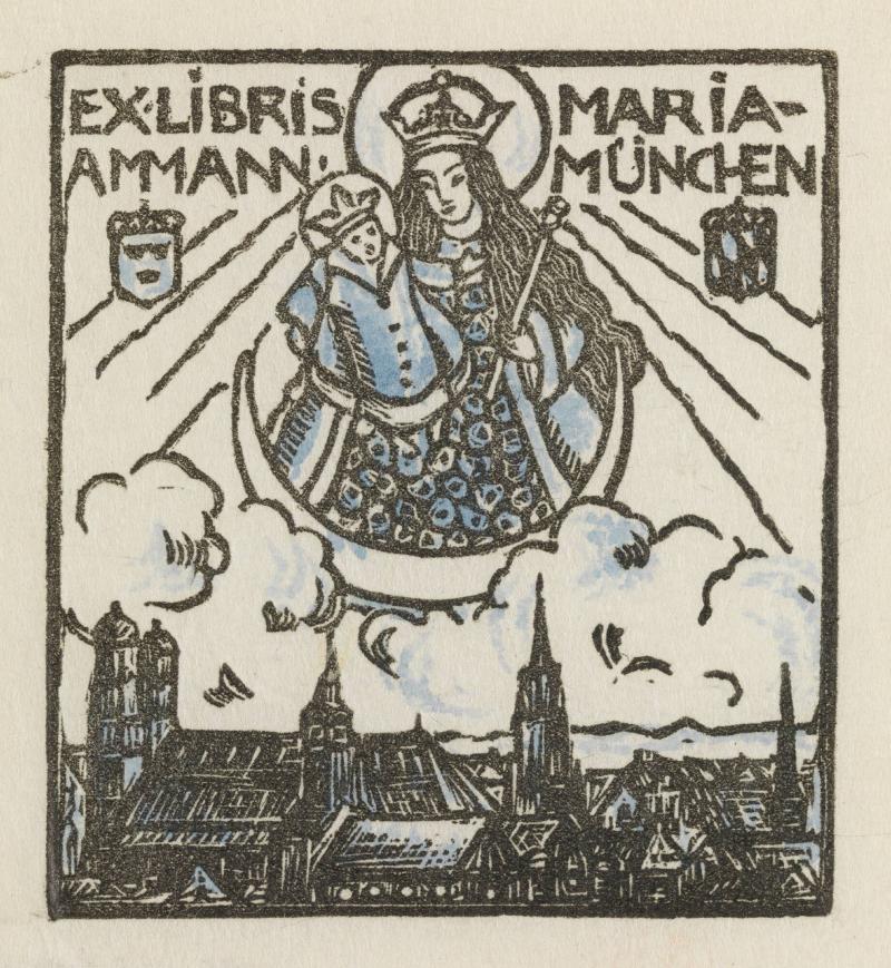 Exlibris Maria Amman, München