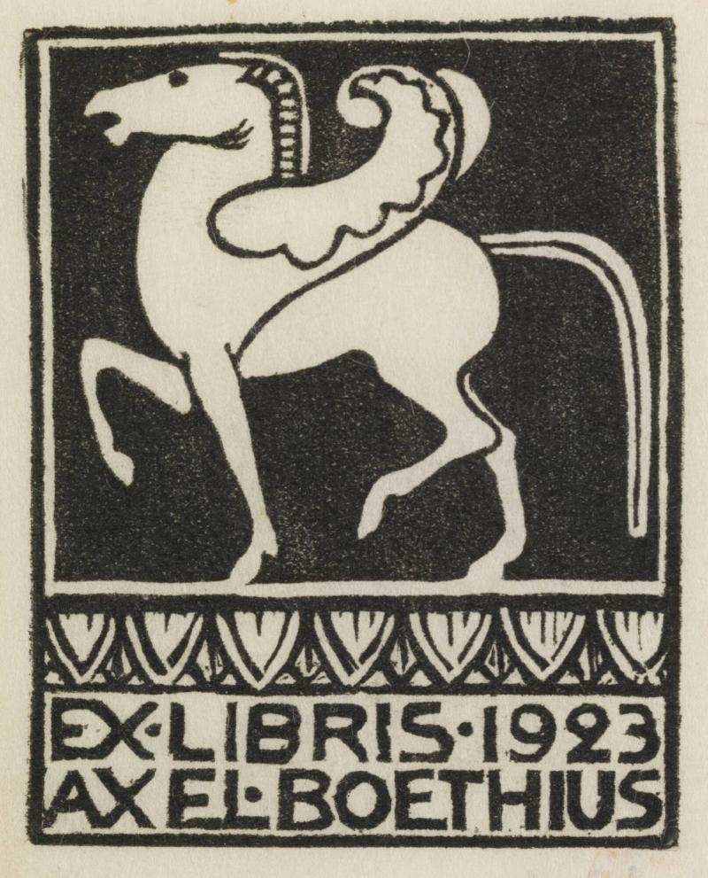 Exlibris Axel Boethius