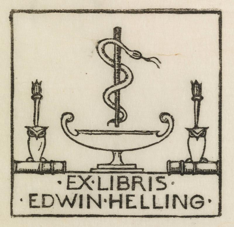 Exlibris Edwin Helling