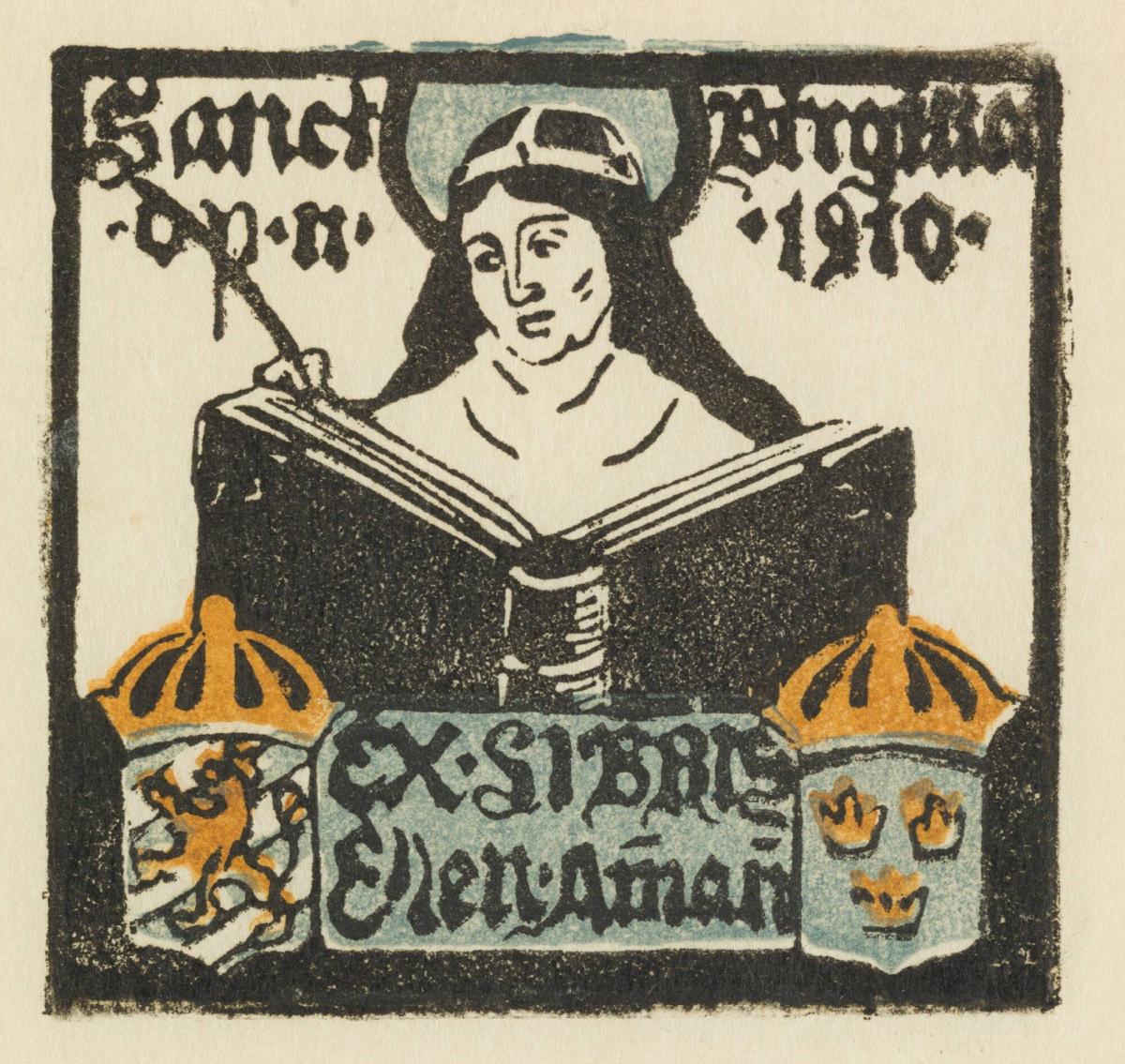 Exlibris Ellen Aman