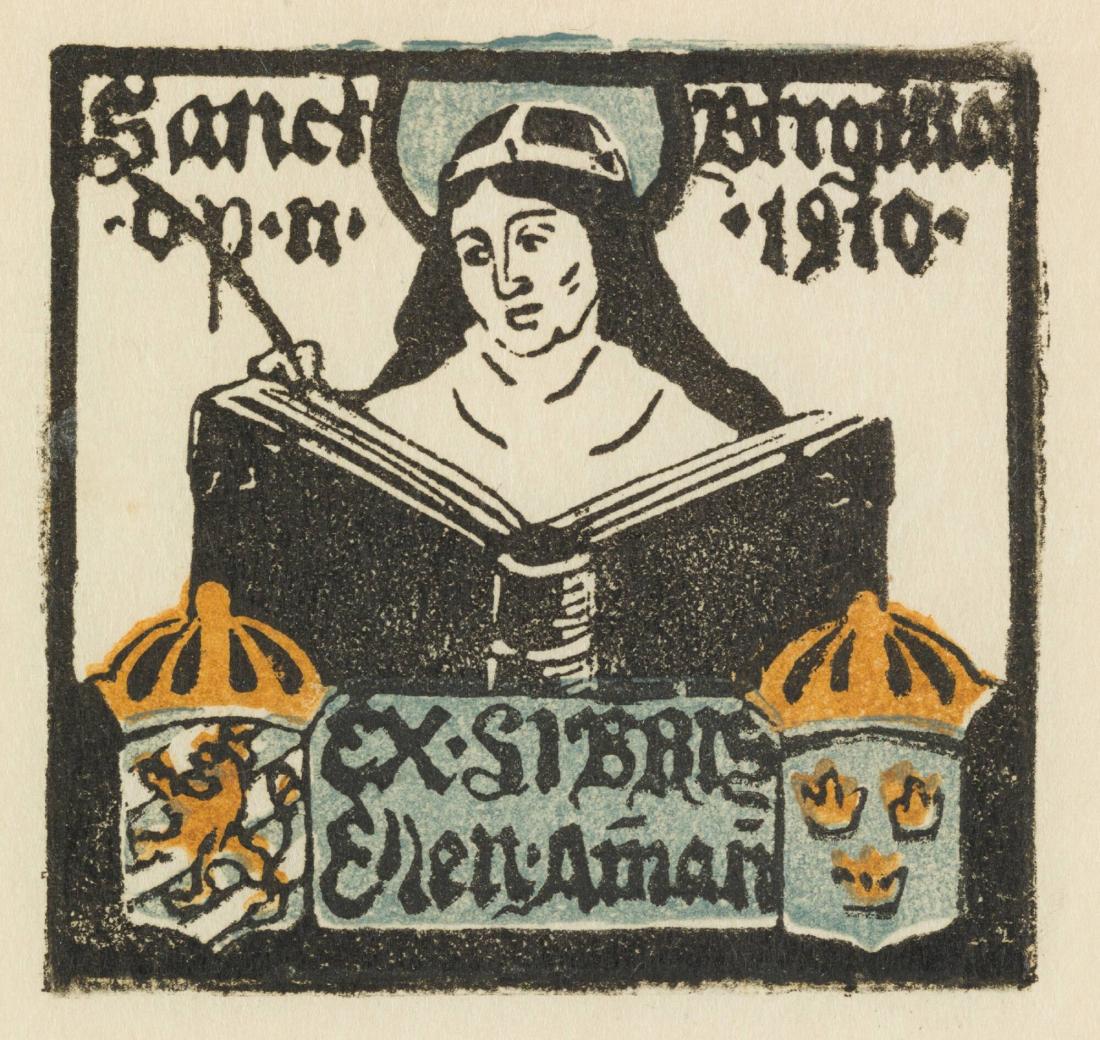 Exlibris Ellen Aman