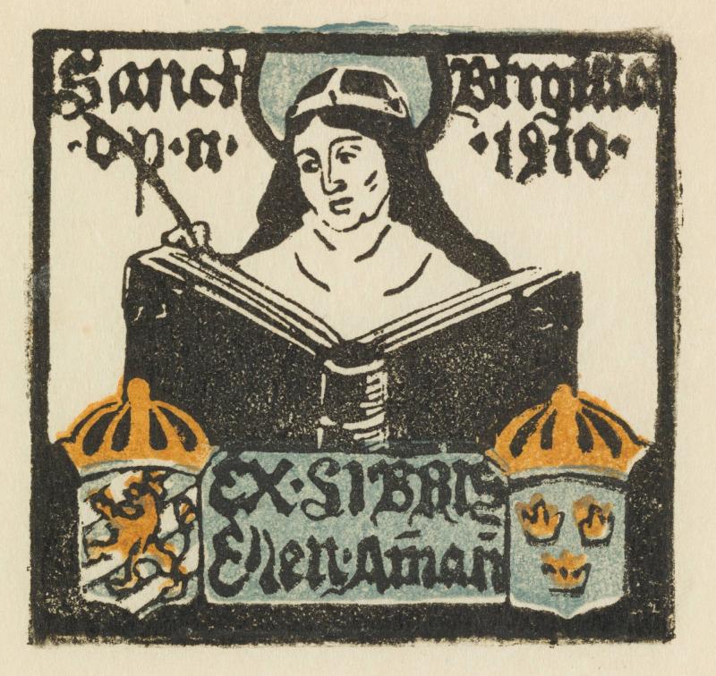 Exlibris Ellen Aman
