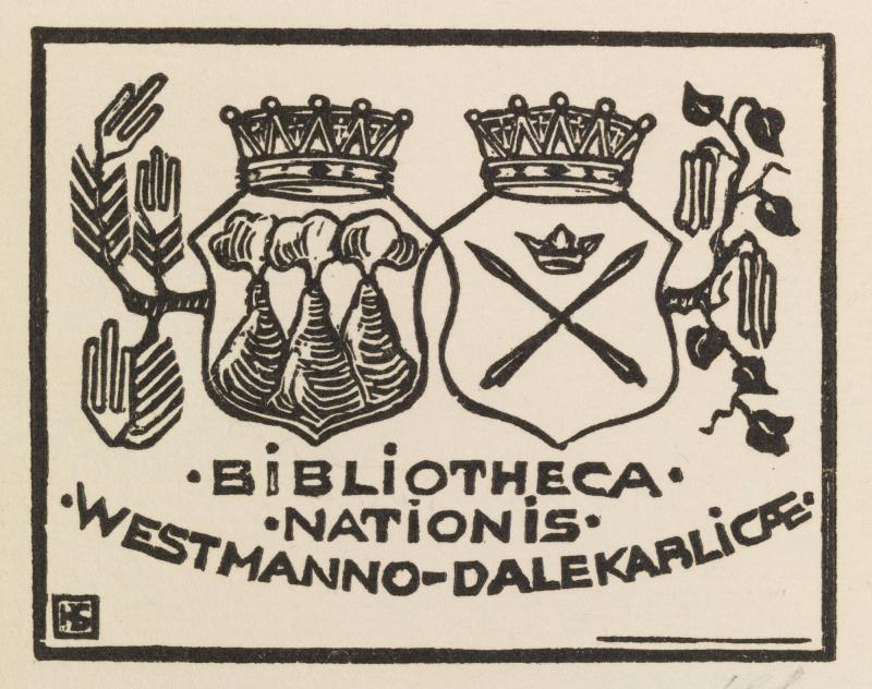 Exlibris Bibliotheca-Nationis-Westmanno-Dalekarlicae