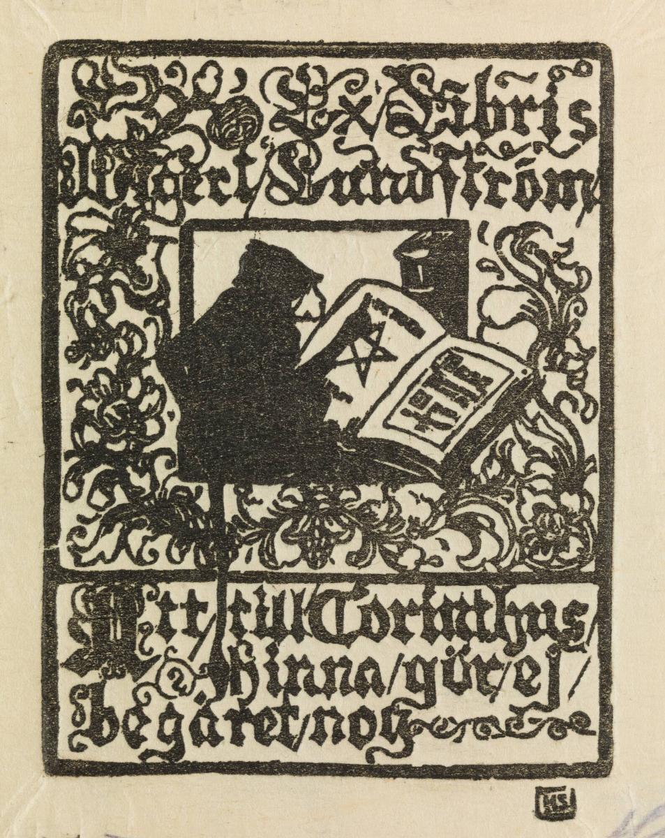 Exlibris - Wigert Lundström